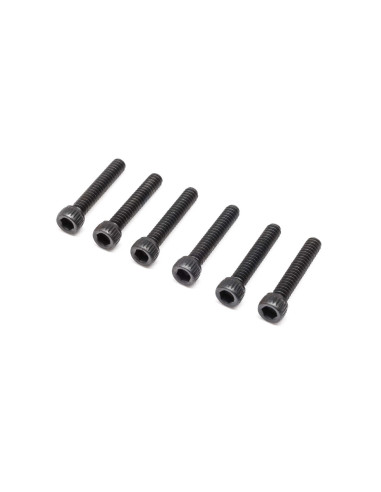 Cap Head Screws  4-40 x 5-8" (6)