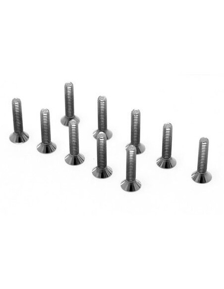 Flat Head Screws  5-40 x 5-8" (10)