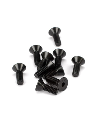 Flat Head Screws  8-32 x 1-2" (10)