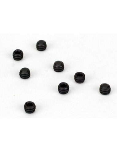 Flat Point Setscrews  8-32 x 1-8" (8)