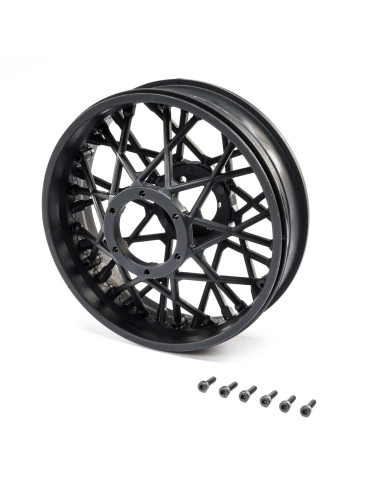 Rear Wheel Set  Black: Promoto-MX