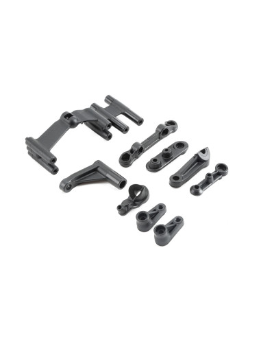 Servo Mount  Steering Servo Set Plastic: Baja Rey