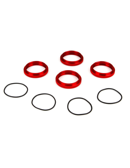 Shock Adjuster Nut with O-Ring  Aluminum: 1-5 4WD DBXL