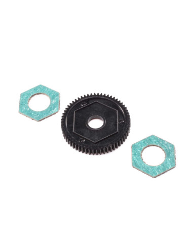 Spur Gear with Slipper Pads  60T 0.5 MOD