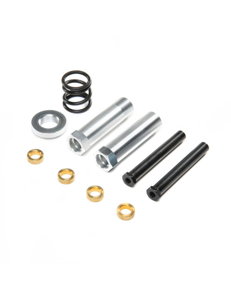 Steering Post Tube & Servo Saver Spring Set: DBXL-E-DBXL 2.0