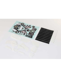 White Plastics with Wraps:...