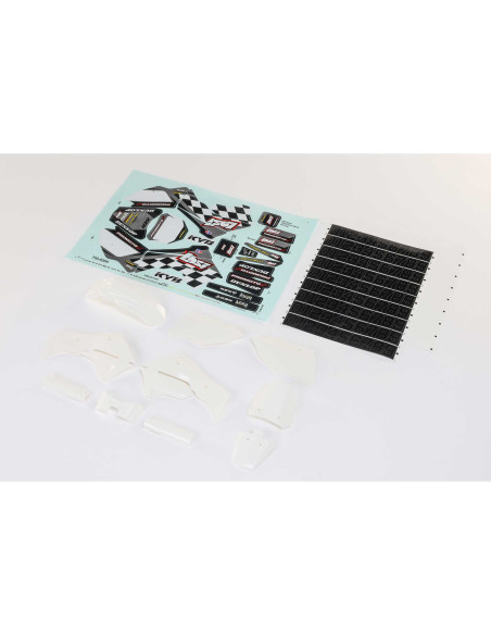 White Plastics with Wraps: Promoto-MX