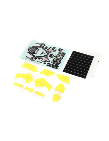 Plastics with Wraps  Yellow: Promoto-MX