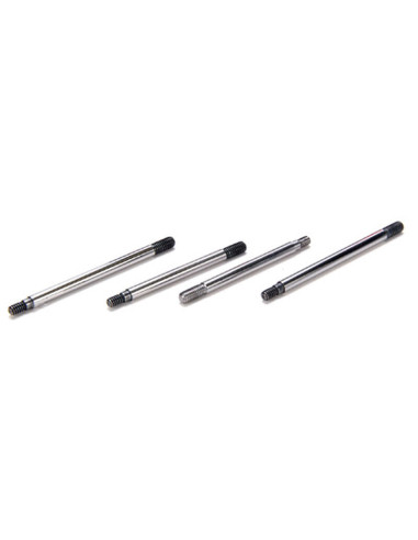 Ten-t front and rear shock shaft set (4)