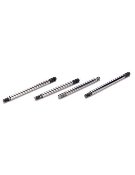 Ten-t front and rear shock shaft set (4)