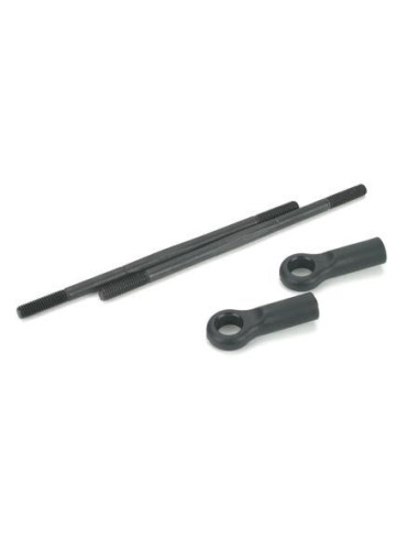 Turnbuckle Set with End  93mm (2): LST-2  XXL-2