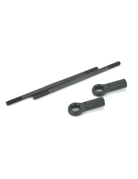 Turnbuckle Set with End  93mm (2): LST-2  XXL-2
