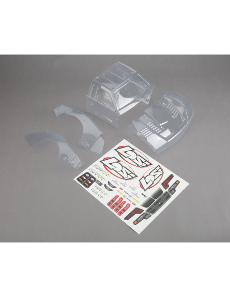 1-10 Clear Body Set: Baja Rey