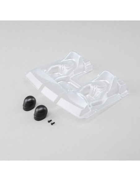 1-10 Clear Interior Set with Helmets: Baja Rey
