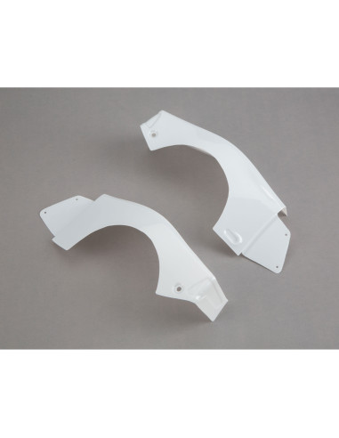 1-10 Left and Right Rear Fender Set  White:...