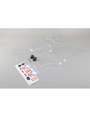 1-5 Clear Body Set with Sticker Sheet: DBXL-E