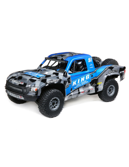 1/6 Super Baja Rey King Shocks 8S 4X4 RTR Brushless Desert Truck, Blue