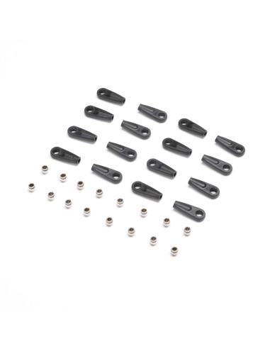 4-link Rod End & Pivot Balls (16): Mini LMT