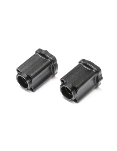 Aluminum Axle Mount Rear  0deg  Black: Mini LMT