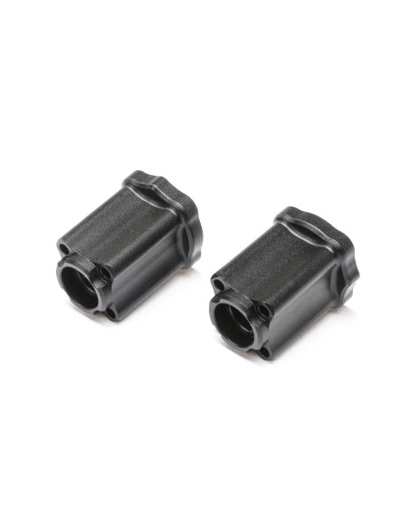 Aluminum Axle Mount Rear  0deg  Black: Mini LMT