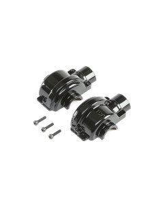 Aluminum Diff Case Black:...