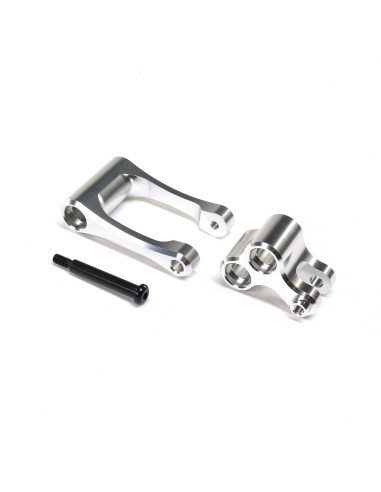 Aluminum Knuckle & Pull Rod  Silver: Promoto-MX
