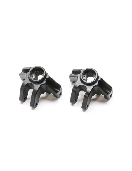 Aluminum Steering Spindle Set  Black: Mini LMT