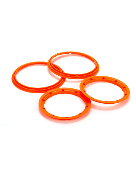 Beadlock Set  Inner & Outer  Fluorescent Orange(2): 5T