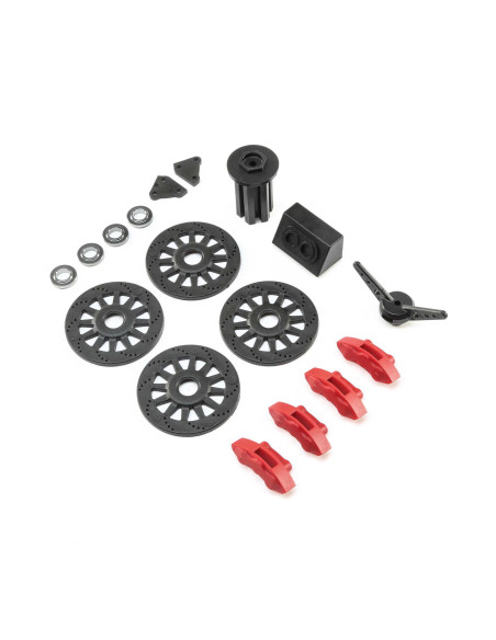 Brake and Spare Tire Accessory Set: Super Baja Rey