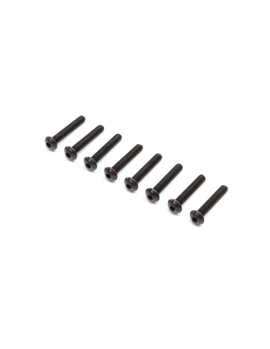 Button Head Cap Screws  2-56 x 1-2" (8)
