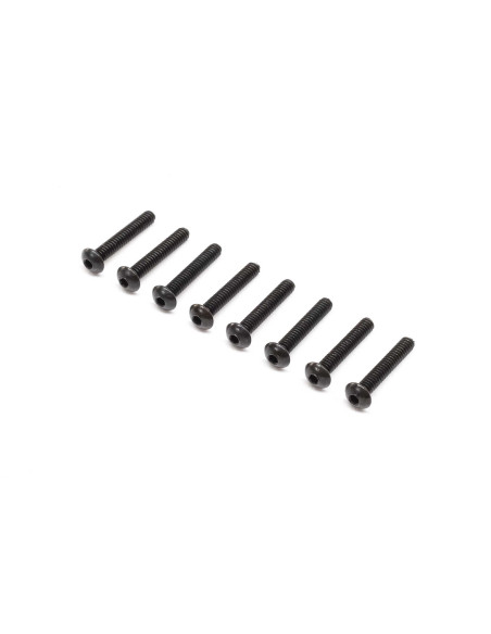 Button Head Cap Screws  2-56 x 1-2" (8)