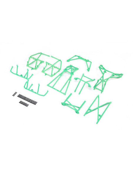 Cage Set  Complete  Green: LMT