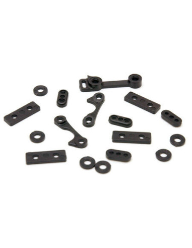 Chassis Spacer-Cap Set: 8B 2.0