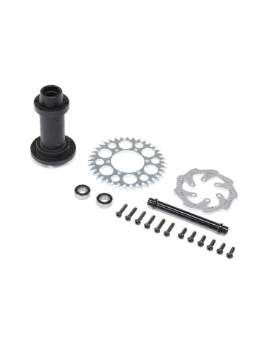 Complete Rear Hub Assembly: Promoto-MX