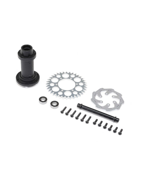 Complete Rear Hub Assembly: Promoto-MX