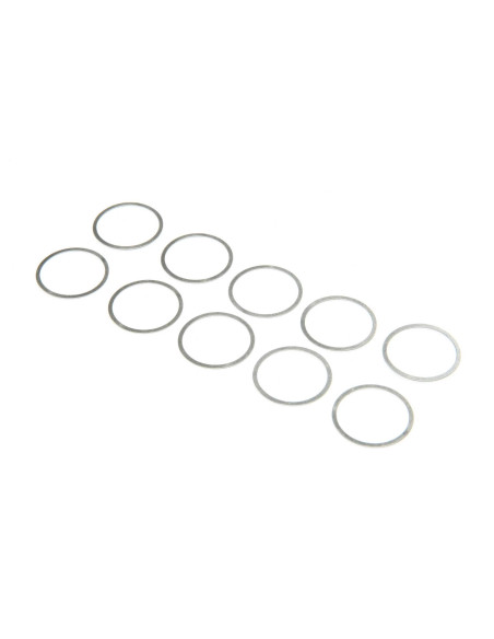 Diff Shims  24x21x0.3mm (10): DBXL-E-DBXL 2.0