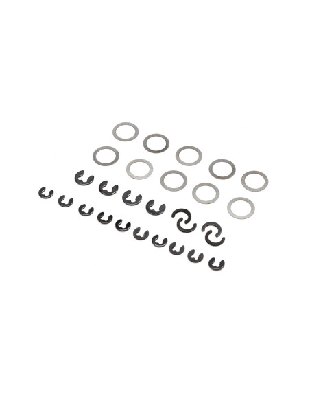 E-Clip and Shim Set: Mini LMT