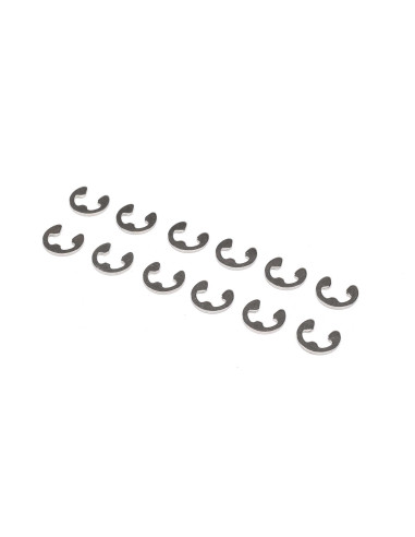E-Clips  4mm (12): 8X  8XE