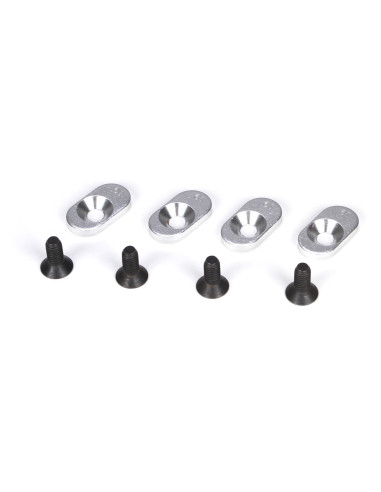 Engine Mount Inserts & Screws 19.5-58 (4):...
