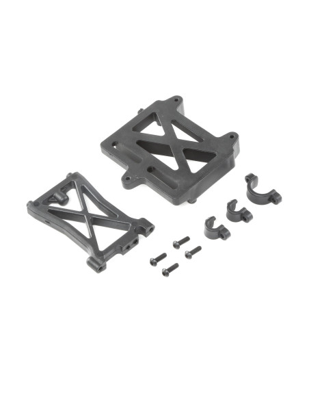 ESC Mount Plate Standoff & Clamps DBXL-E