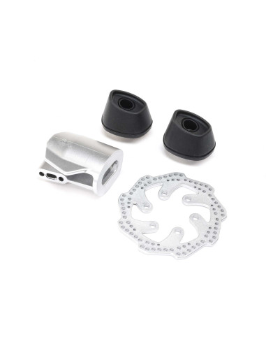 Exhaust & Rear Brake Rotor: Promoto-MX-SM