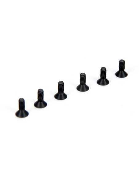 Flat Head Screws  4-40 x 5-16" (6)