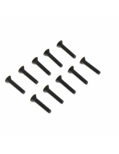 Flat Head Screws  4-40 x 5-8" (10)