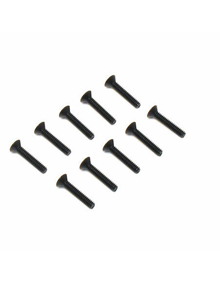 Flat Head Screws  4-40 x 5-8" (10)