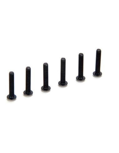 Flat Head Screws  4-40 x 5-8" (6)