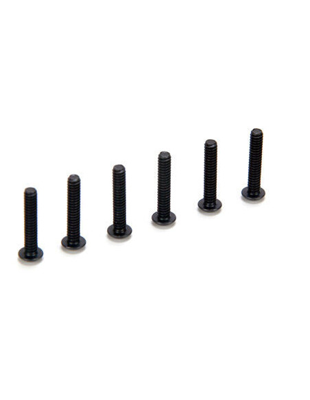 Flat Head Screws  4-40 x 5-8" (6)