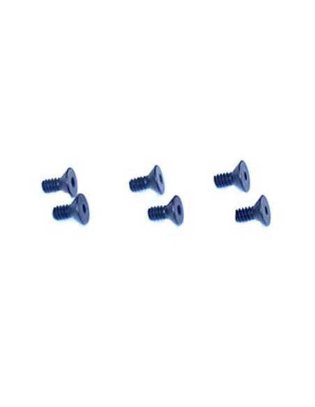 Flat Head Socket Screw  4-40 x 1-4" (6)