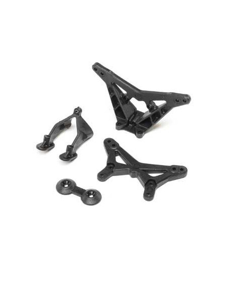 FR-RR Shock Tower Wing Stay: Mini-T 2.0  Mini-B