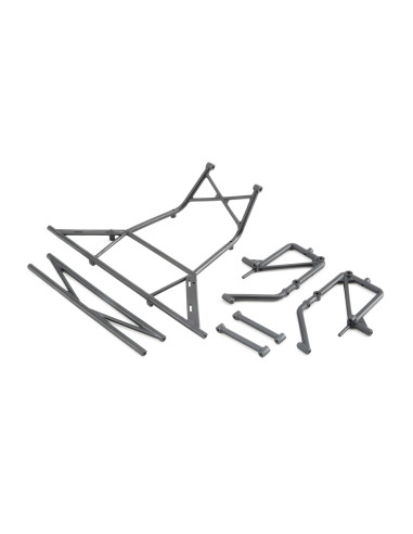 Fr Bar RR Body Mount Bar Bumper Tower Support:...