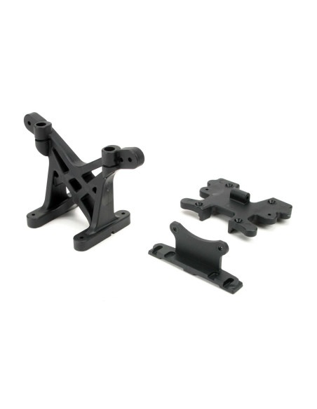 Front-Rear Shock Tower with Pin Mounts: LST LST3XL-E